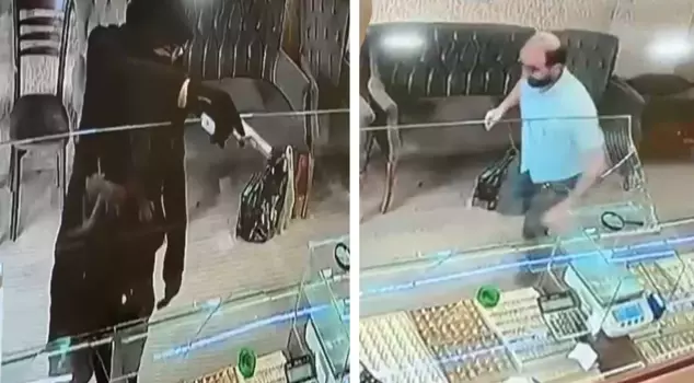 He prevented the armed robbery attempt at the jeweler by throwing a chair.
