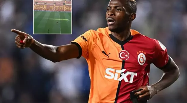 The song that played when Osimhen stepped onto the field became a hot topic.