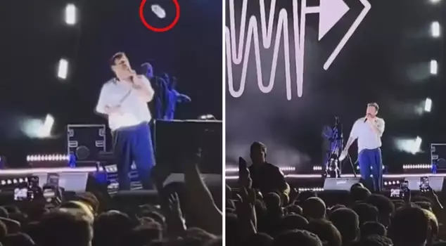 The famous singer performing in Şanlıurfa had a tough time! They struggled hard not to leave.