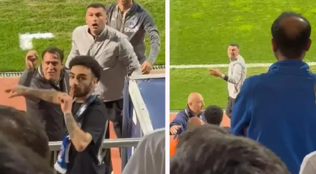 Burak Yılmaz argued with his own fans.