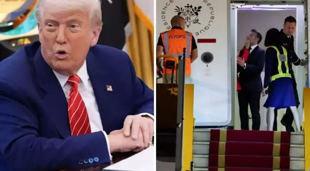 An interesting marriage advice from Trump to Macron, who was slapped by his wife: Keep the door closed.