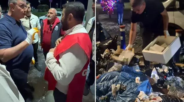 The strike crisis is escalating in Izmir! The mayor collected the trash and confronted the workers.