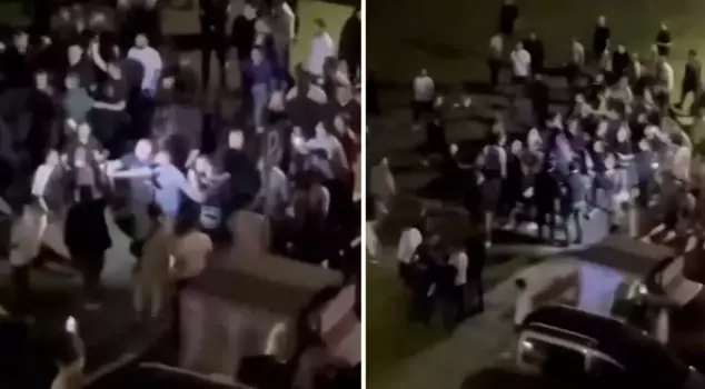 The crisis is escalating in Izmir! A fight broke out between protesting workers and citizens collecting trash.