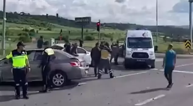 The ambulance carrying the chief prosecutor was involved in an accident: 1 seriously injured, 8 injured.