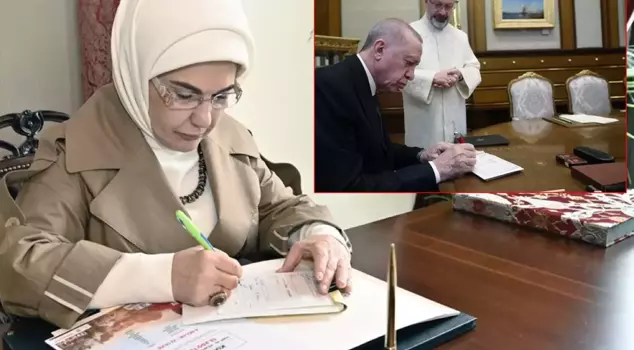 إيمين أردوغان تجاوزت الرئيس أردوغان بمقدار التبرع الذي قدمته.