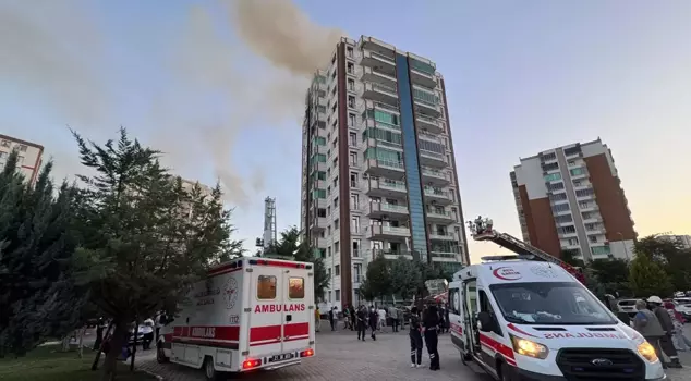 Fire in a 13-story apartment building in Diyarbakır: 4 people, including 3 children, lost their lives.