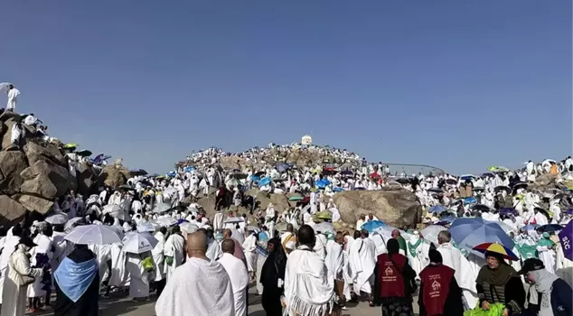 ملايين الحجاج في عرفة! شهدت كثافة كبيرة