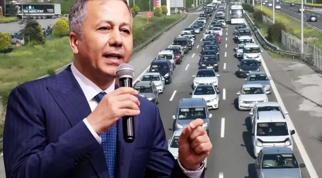 Minister Yerlikaya's warning to drivers who will be on the road during the holiday.