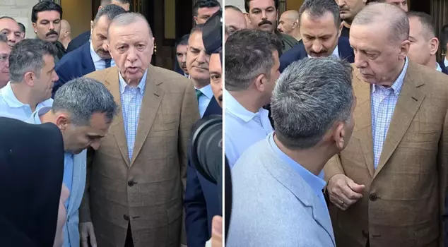 President Erdoğan performed the Eid prayer in Marmaris.