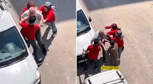 The elderly man, who is accused of theft, was prevented from escaping by all means.