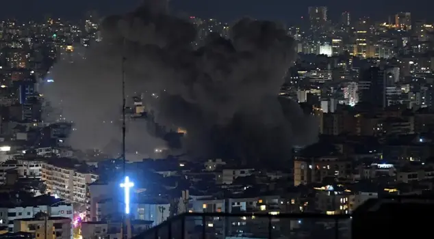 Israel conducted airstrikes south of Beirut, the capital of Lebanon.