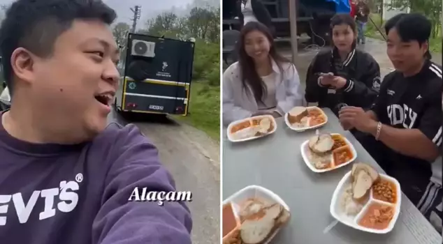 Shock for Korean tourists! Allegedly invited to a wedding meal and asked for 5,000 lira.