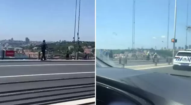 He attempted suicide with a gun on the July 15 Martyrs' Bridge.