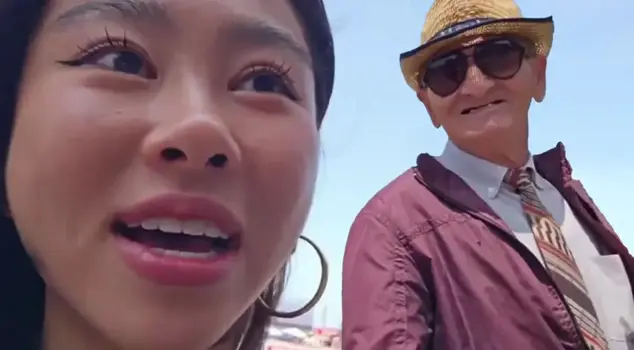 An elderly man who made an immoral proposal to a South Korean influencer has been arrested.