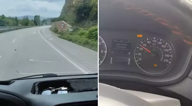 A citizen who was fined 9,000 lira rebelled against the traffic signs he saw on the road.