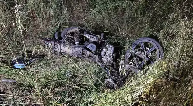 Two people on the motorcycle that collided with the car lost their lives.
