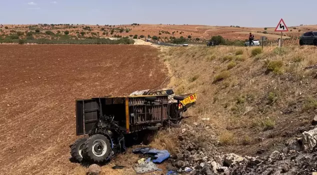 A tractor overturned in Şanlıurfa: 2 dead.