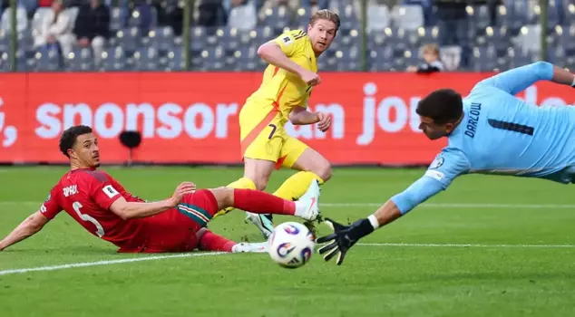 A crazy match with 7 goals! De Bruyne had the final say.