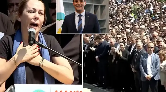 Ferdi Zeyrek's wife asked for forgiveness from the thousands of people gathered in the area.
