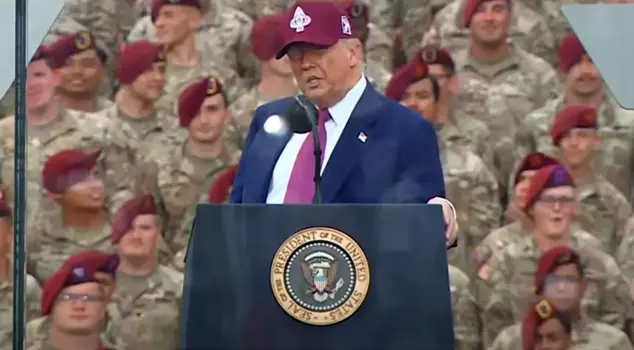 Trump: Those who burn the American flag should go to jail.