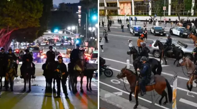 Protests in the U.S. have spread to Texas! National Guard has been called to duty.