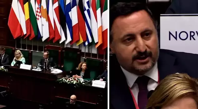 The European aversion to Gaza! The speech of AK Party member Karayel was interrupted.