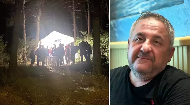 The man who got lost in Aydos Forest was found by his friend.