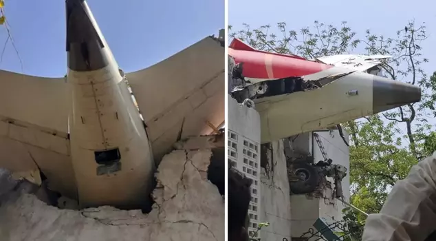 The first report from the wreckage of the plane that crashed in India! 204 lifeless bodies have been found.