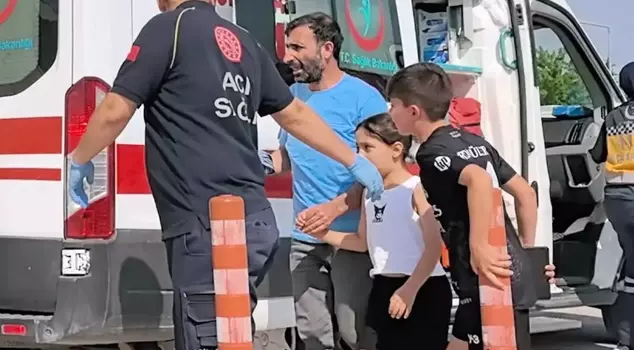 A knife was stabbed into the tongue of a 9-year-old child.