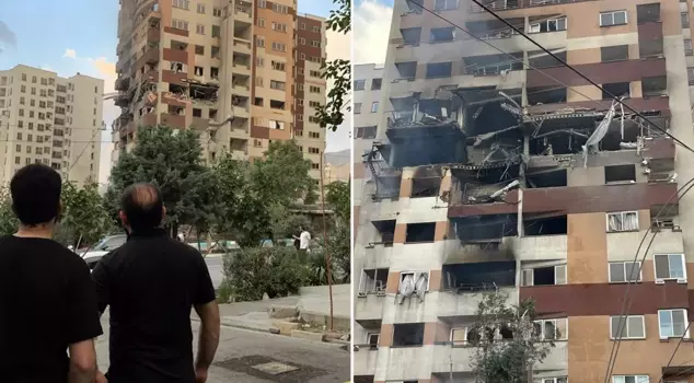 إيران، دمار اليوم ظهر مع أول ضوء للشمس.