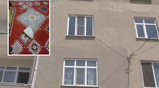 The building owner stole the tenants' shoes and packages and threw stones at their windows.