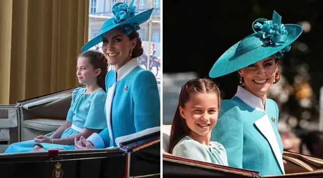 Kate Middleton dazzled with her elegance at the Trooping the Colour ceremony.