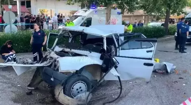 Terrible accident in Denizli! 1 person has lost their life, and there are 4 injured.
