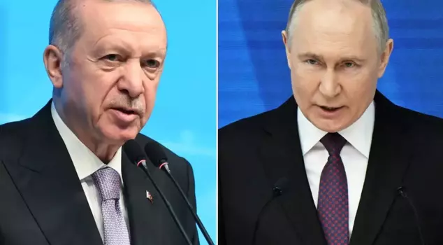 Diplomatic traffic from Erdoğan! He spoke with Russian leader Putin.