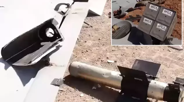 Iran destroyed the Israeli Hermes 900 with 8 missiles.