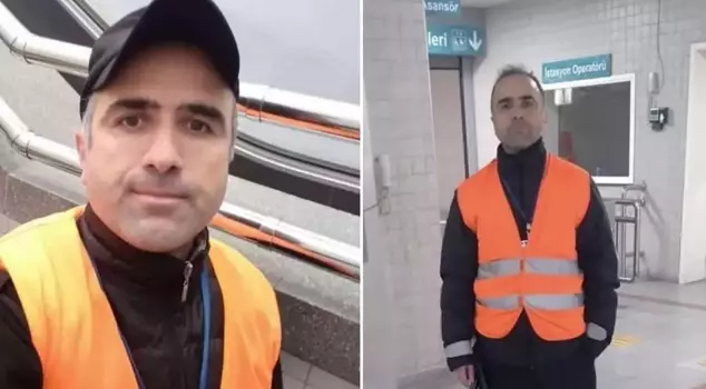 A security officer who warned a passenger smoking on İZBAN was beaten to death.