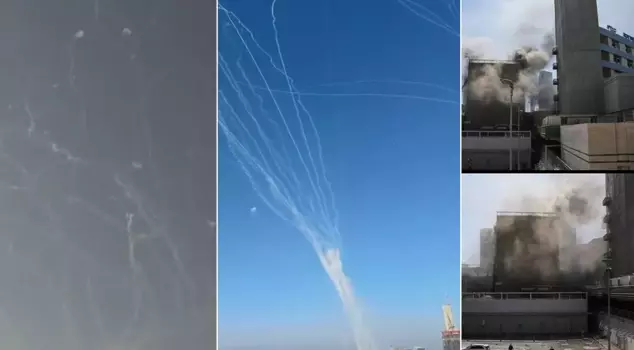 The moments when Iran struck Israel were broadcast live.