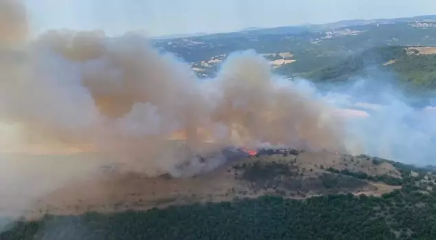 The fire in Balıkesir was brought under control in 22 hours.