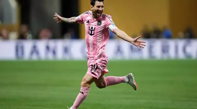 Messi, who scored a fantastic goal from a free kick, broke a FIFA rule after the match.