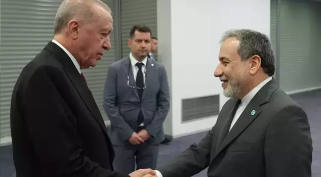 President Erdoğan received Iranian Foreign Minister Araghchi.