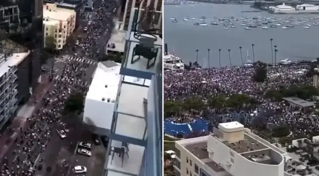 The attack on Iran has stirred up the U.S.! They took to the streets.