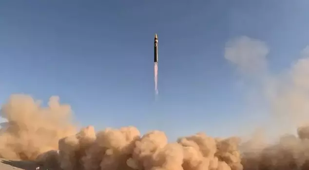 Iran's retaliation from Hayber against the US attack! They shared the footage.