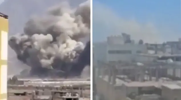 Attack on Iran's strategic point from Israel! Violent explosions occurred.