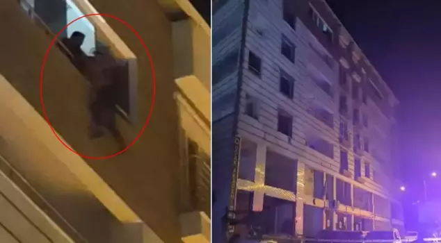 After the accident, she got angry at her father and went up to the 6th floor.
