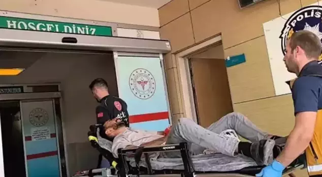 A 24-year-old worker in Bursa got his arm caught in a press machine.