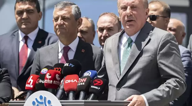 Muharrem İnce is joining the CHP.