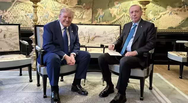 President Erdoğan calls for cooperation in the defense industry with Trump.