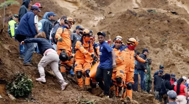 Landslide in Colombia: 10 dead