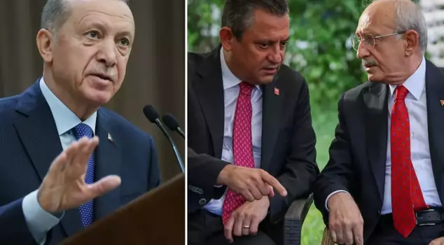 The first comment from President Erdoğan on the fight within the CHP: It's hard not to be alarmed.