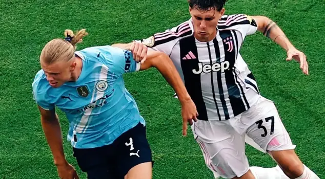 Kenan Yıldız's assist wasn't enough for Juventus! Manchester City thrashed their opponent 5-0.